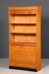 Schlichter Mid Century Rollladenschrank Bauhaus Apothekerschrank Art Deco Büro Aktenschrank