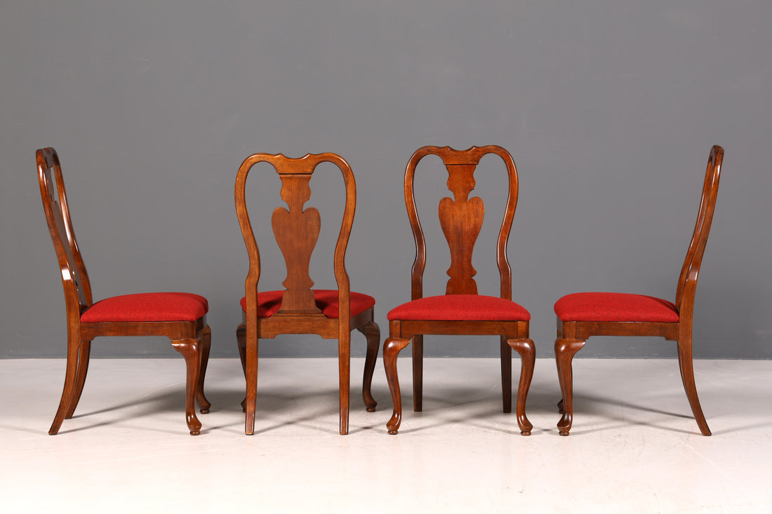 4x Wunderschöne Original Drexel Heritage Stühle Amerikanisch USA Stuhlset Küchenstühle Esszimmer Stühle