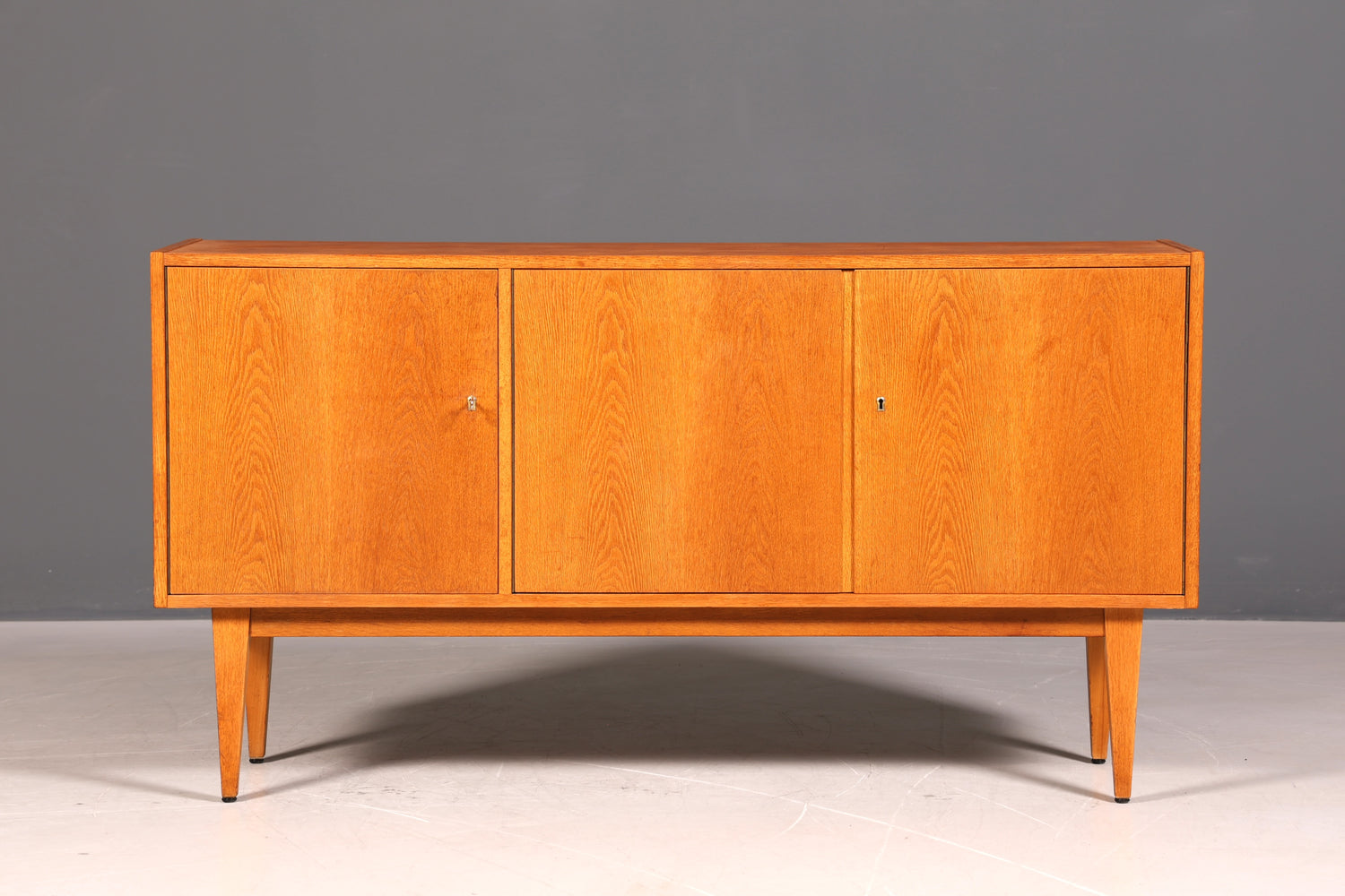 Traumhaftes Mid Century Sideboard Franz Ehrlich 602 echt Holz Hellerau TV Schrank