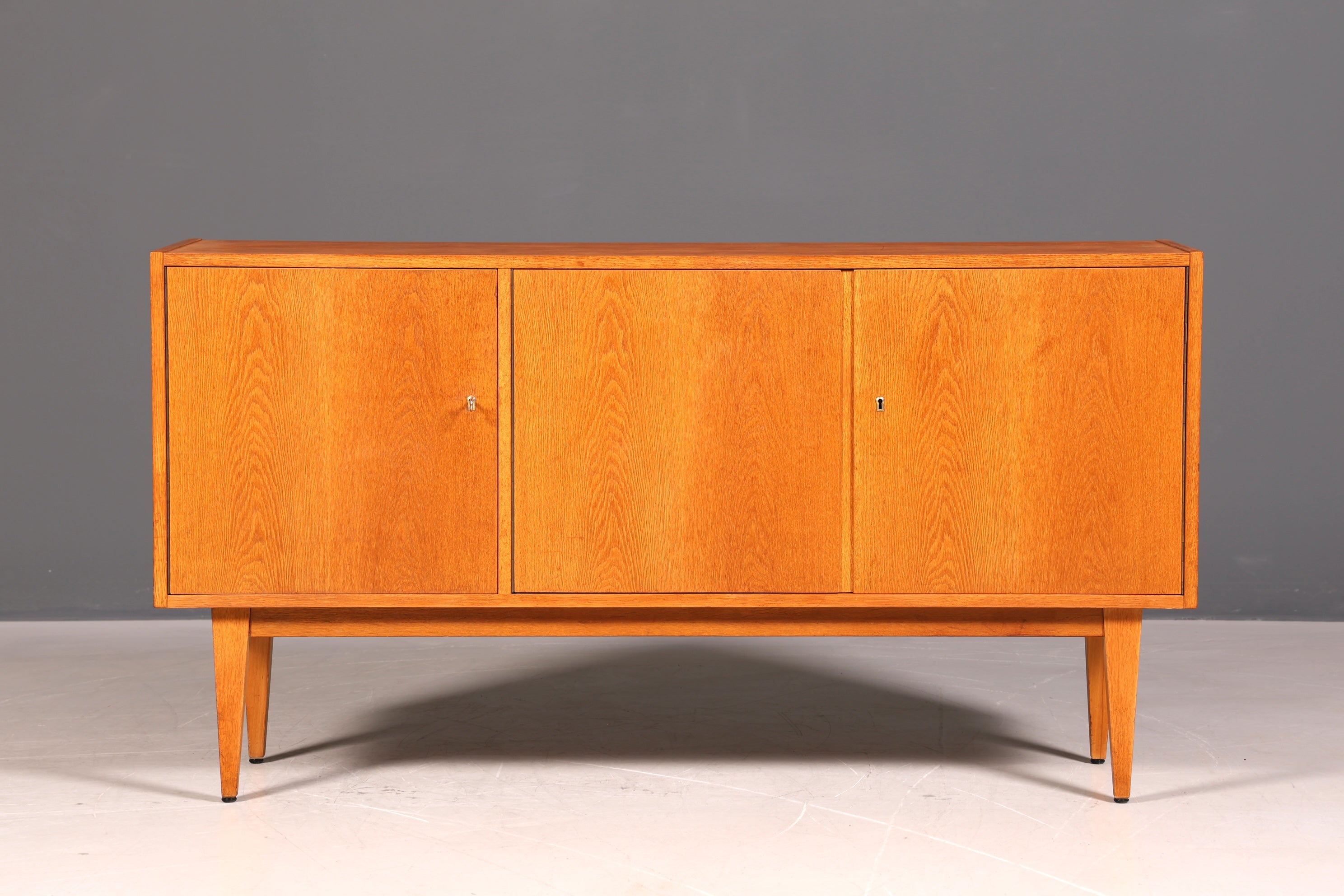 Traumhaftes Mid Century Sideboard Franz Ehrlich 602 echt Holz Hellerau TV Schrank