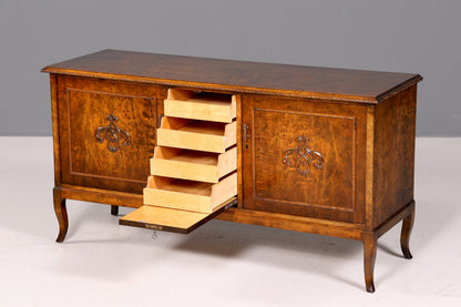 Wunderschönes Original Art Deco Sideboard Antik Schrank TV Kommode um 1930 Designklassiker