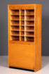 Schlichter Mid Century Rollladenschrank Bauhaus Apothekerschrank Art Deco Büro Aktenschrank