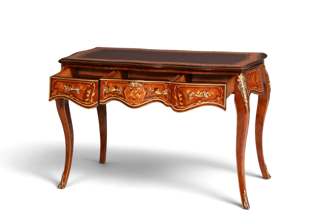 Traumhafter Louis XV Stil Schreibtisch French Desk Antik Stil Bürotisch