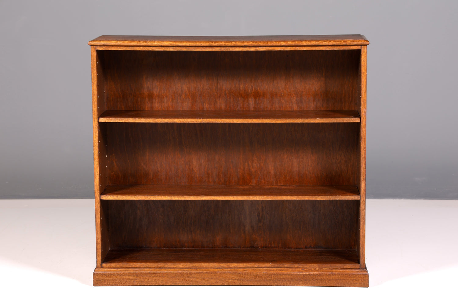 Wunderschönes Art Deco Stil Regal um 1940 Bücherregal Echt Holz Buchablage Vintage