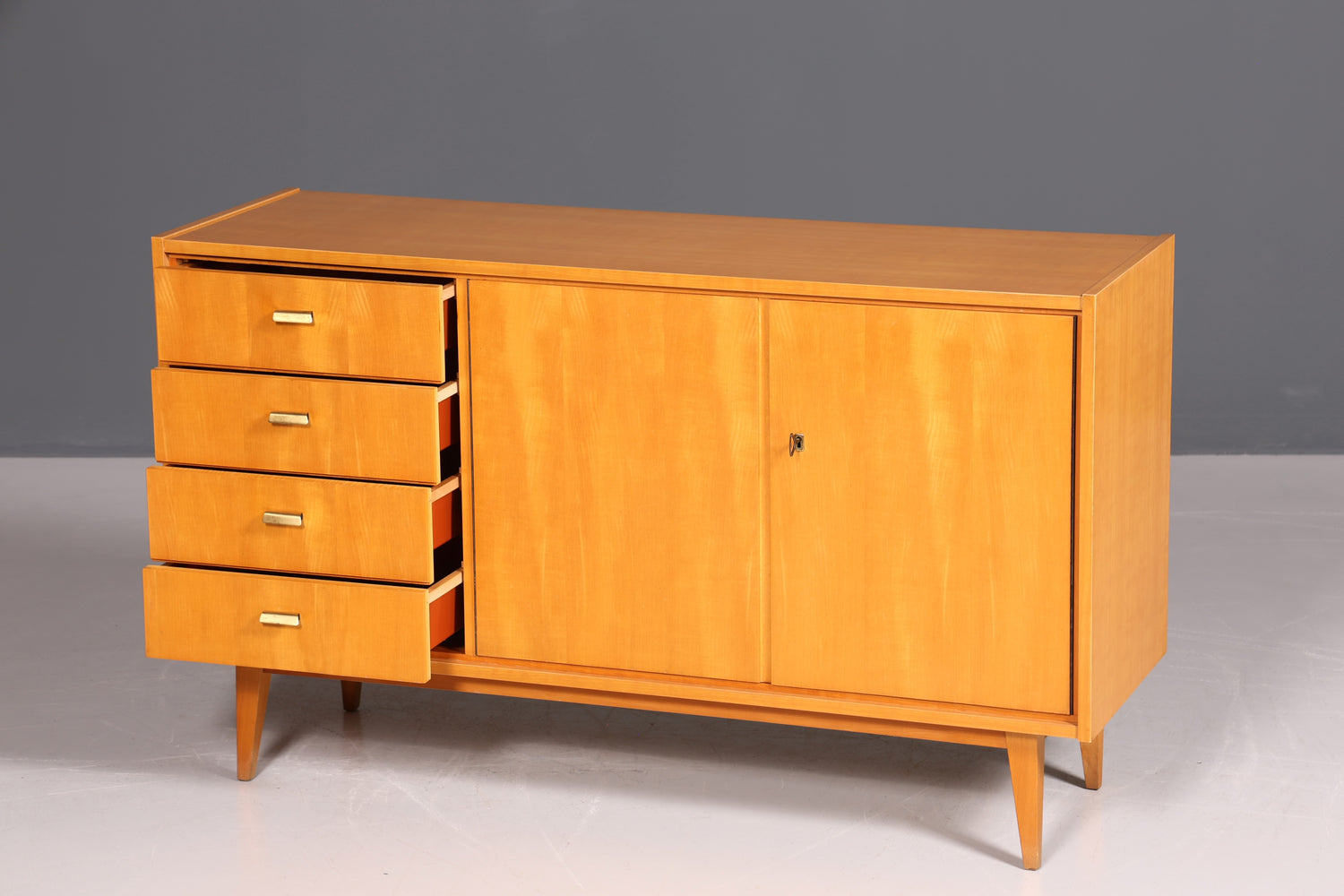 Wunderschönes Mid Century Sideboard Vintage Retro TV Schrank Kommode 60s