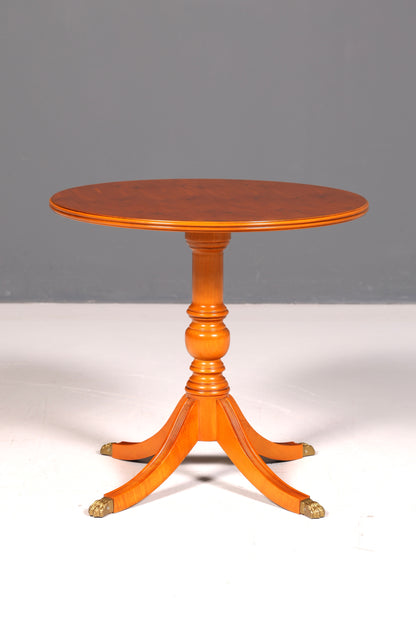 Edler Englischer Couchtisch Regency Stil Antik Beistelltisch Ablagetisch Salontisch Holz