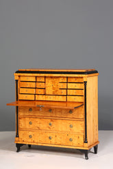 Wunderschöner Original Biedermeier Sekretär um 1860 Kommode Antik Bürokommode