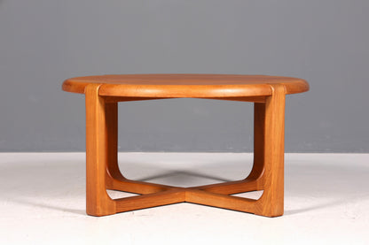 Stilvoller Mid Century Couchtisch Teak Holz Ablagetisch designed by Niels Bach für Randers Vintage Coffee Table 60s Wohnzimmertisch