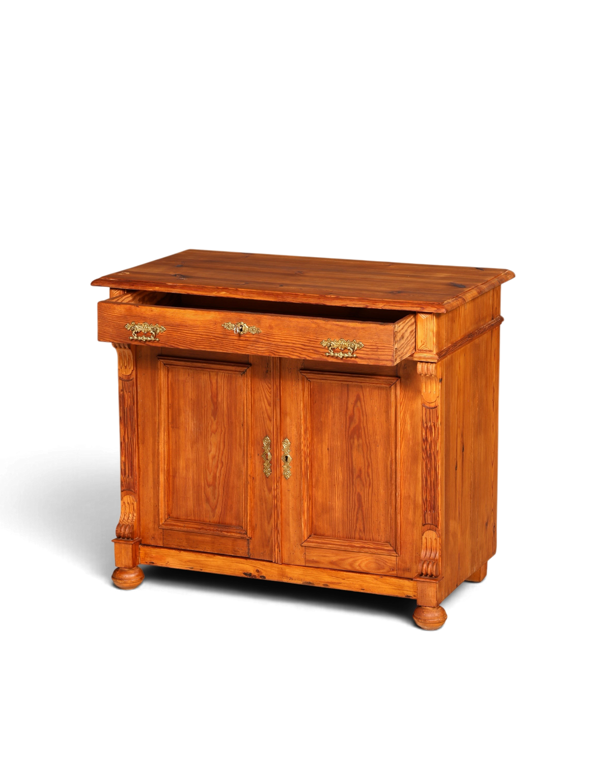 G547 Finish cm Traumhaftes Gründerzeit Vertiko Jugendstil Schrank Antik Highboard Kommode (Kopie)