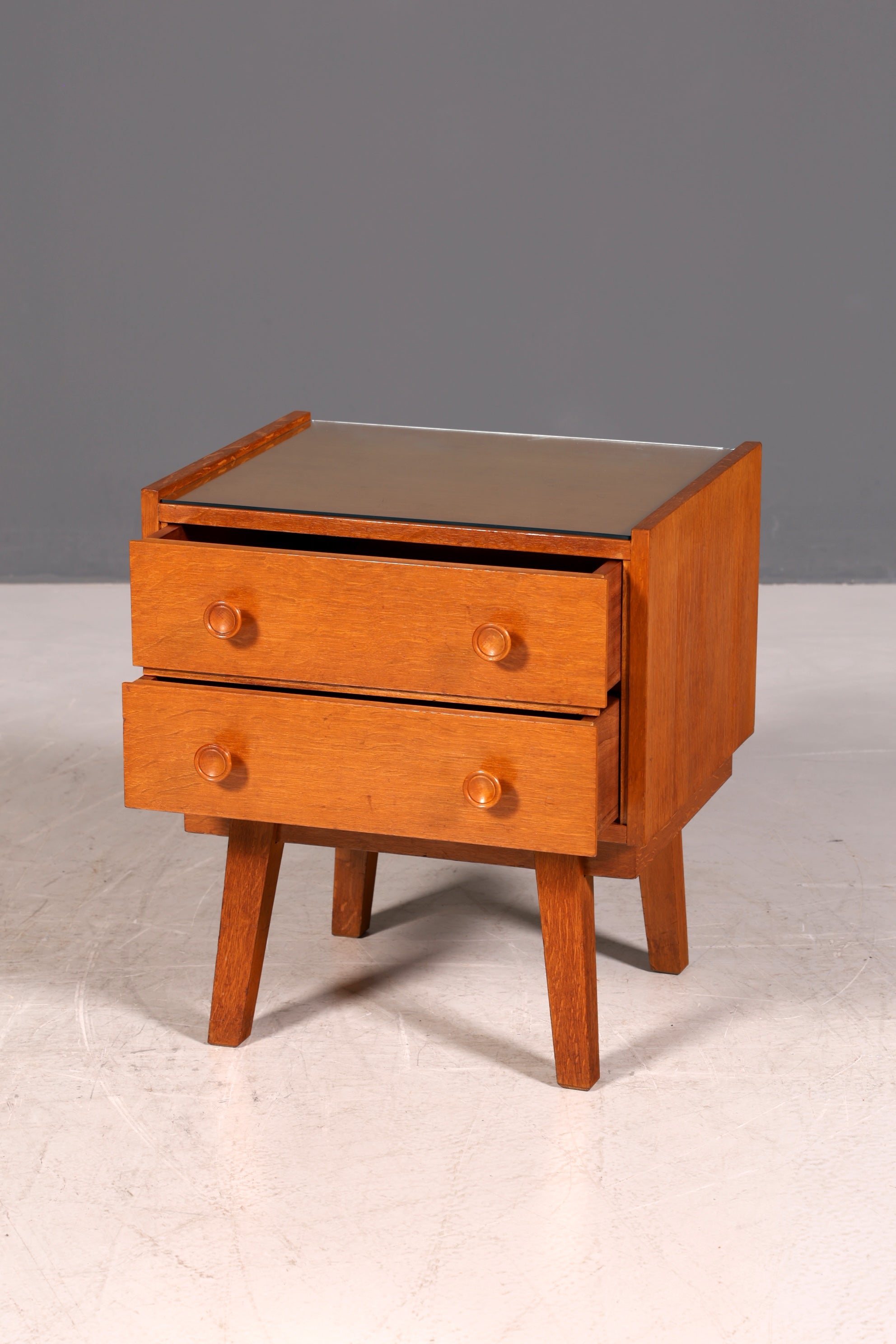 G252 Finish Wunderschöne Mid Century Kommode Vintage Nachttisch 60s Schubladenkommode (Kopie)