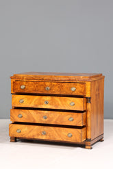 Beeindruckende Originale Biedermeier Kommode um 1860 Antik Sideboard Schubladenkommode