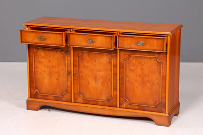 Traumhaftes Englisches Sideboard Original Heldense Eibe Buffet Schrank Anrichte