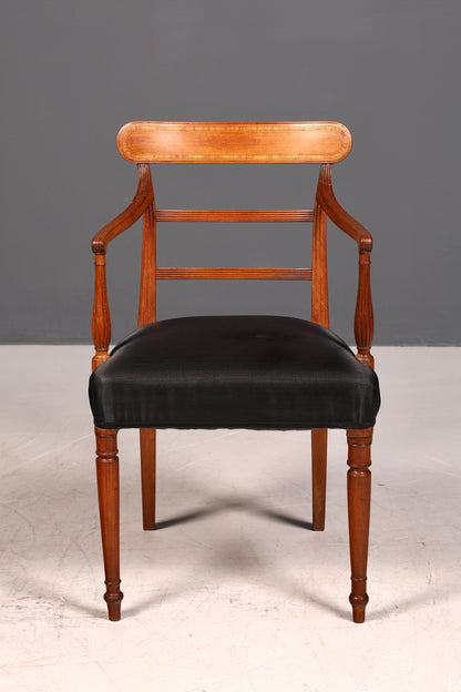 NOCH NICHT HOCHLADEN (Flecken sichtbar, neue Fotos  werden gemacht) G385 cm Finish Wunderschöner Englischer Stuhl UK Küchenstuhl Antik Stil Sekretär Stuhl Polsterstuhl (Kopie)