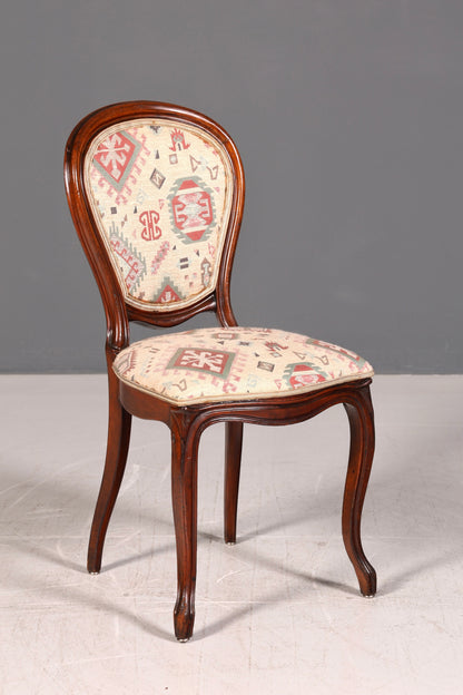Traumhafter Louis Philippe Stuhl Antik Sekretär Stuhl Biedermeier Echt Holz Esszimmerstuhl Polsterstuhl Vintage