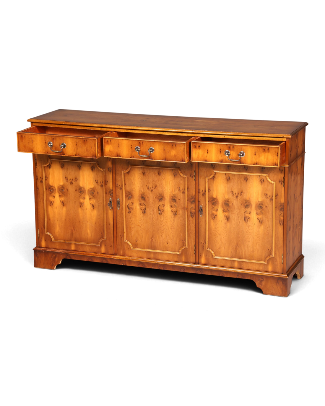Wunderschönes Englisches Sideboard Schrank Antik 60s Buffetschrank Kommode