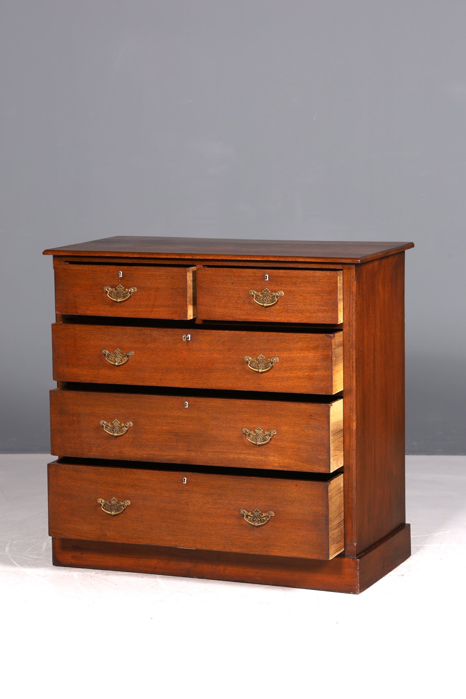 Wunderschöne Englische Antik Kommode echt Holz Vertiko Schubladenkommode Wäschekommode