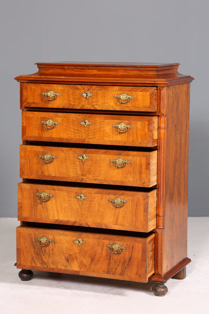 Edle Gründerzeit Kommode Jugendstil Vertiko Schubladenkommode Antik Wäschekommode