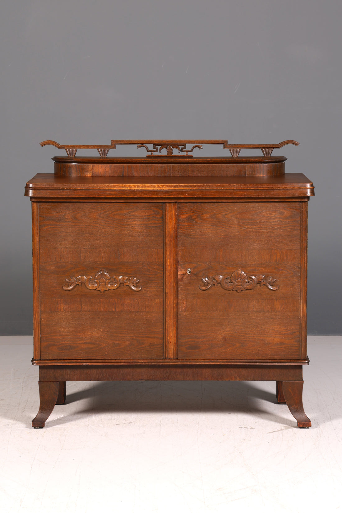 Dreamlike Art Nouveau Cabinet Oak Antique Sideboard Buffet Sideboard Dresser