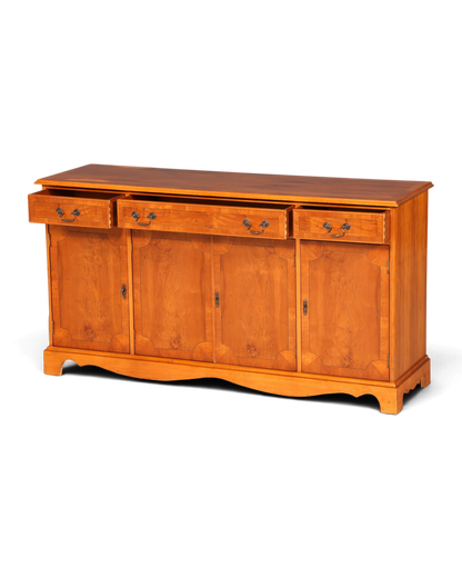 G204 Finish cm Wunderschönes Englisches Sideboard Eibe Schrank Antik Stil Buffetschrank Kommode (Kopie)