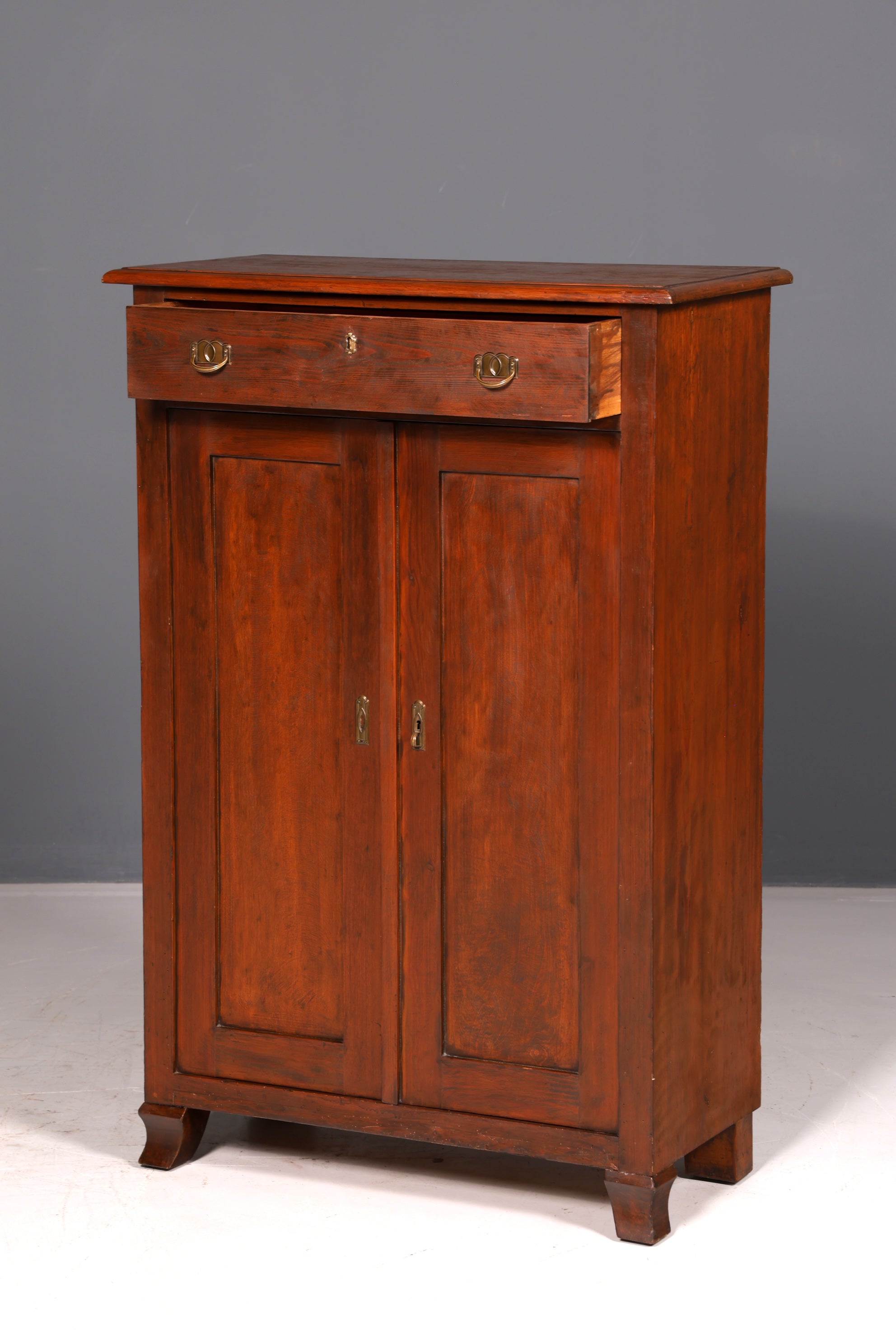 Traumhaftes Jugendstil Vertiko Gründerzeit Schrank Antik Highboard Kommode Buffet Vintage