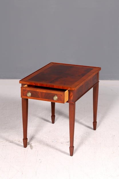 Edler Beistelltisch der Marke Hekman Mahagoni 60s Side Table Ablagetisch Vintage