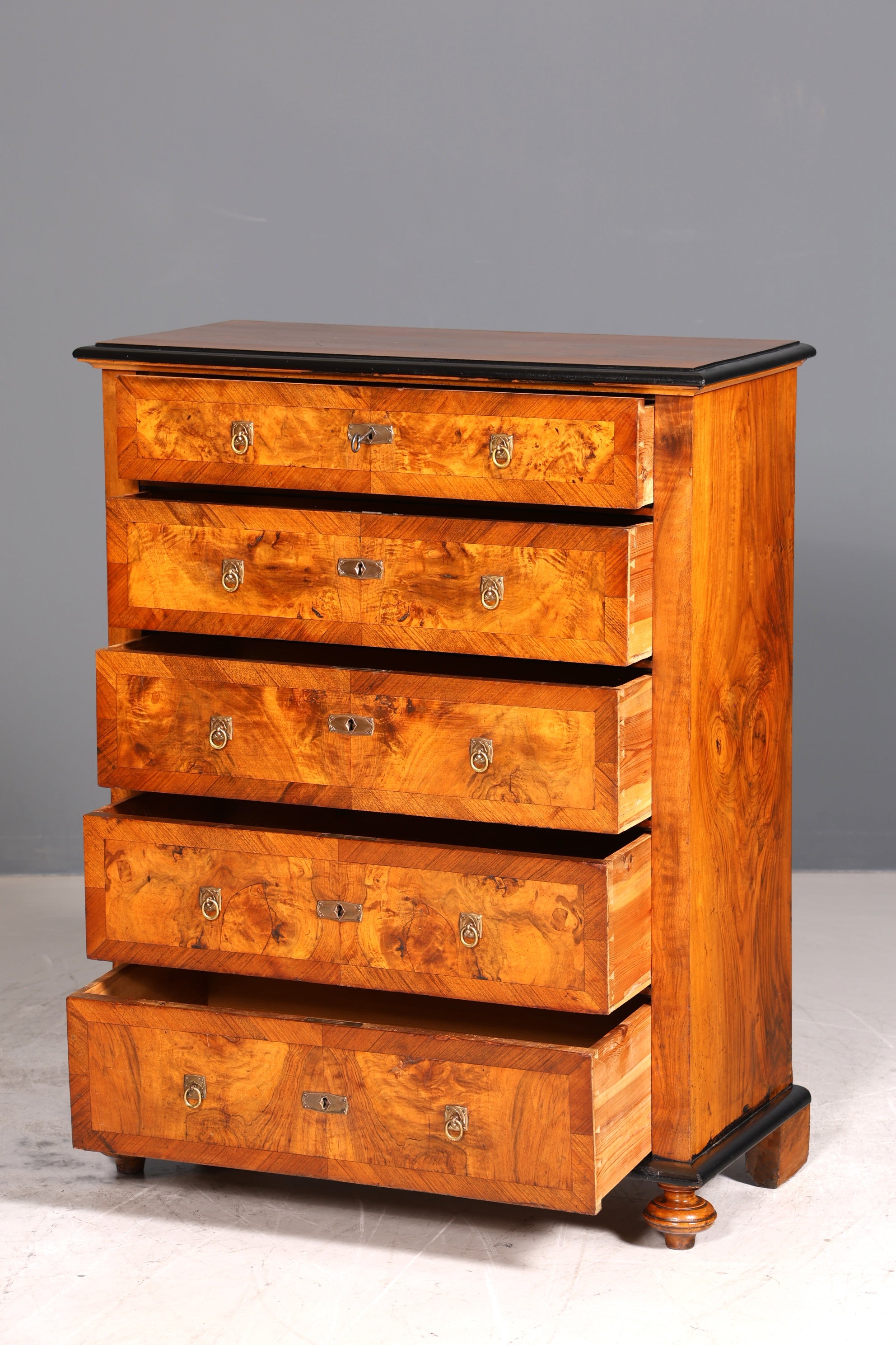 Wunderschöne Louis Philippe Kommode Gründerzeit Schubladenkommode um 1880