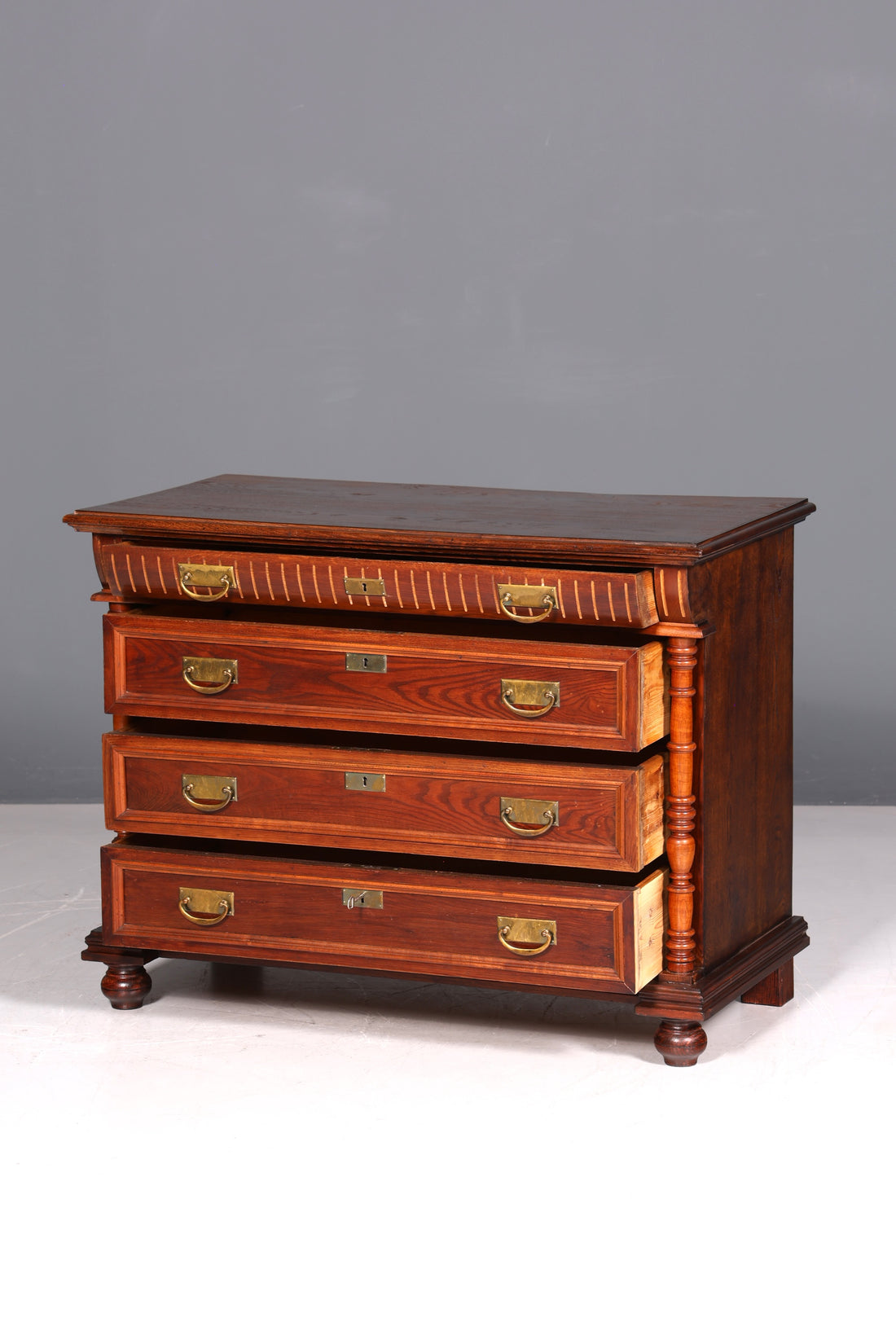 Wunderschöne Gründerzeit Kommode Jugendstil Antik Sideboard Schubladenkommode