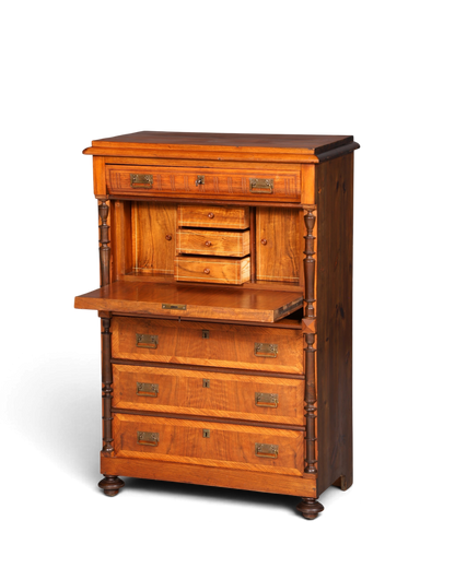 Traumhafter Gründerzeit Sekretär Jugendstil Kommode Antik Schubladenkommode Vertiko Highboard