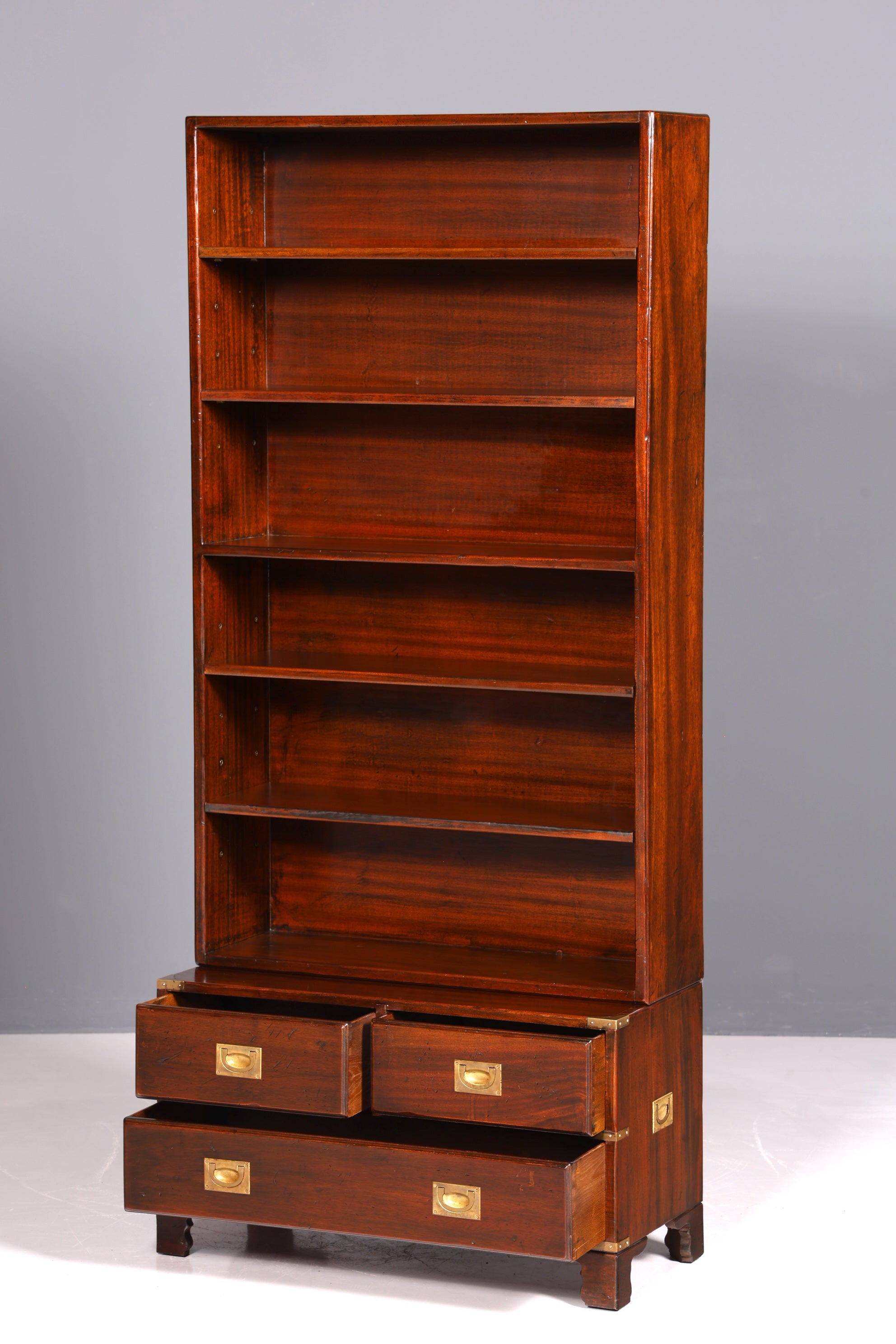 Wunderschönes Maritimes Regal Bücherregal Englisches Buchablage echt Holz Bookshelf 2 von 2