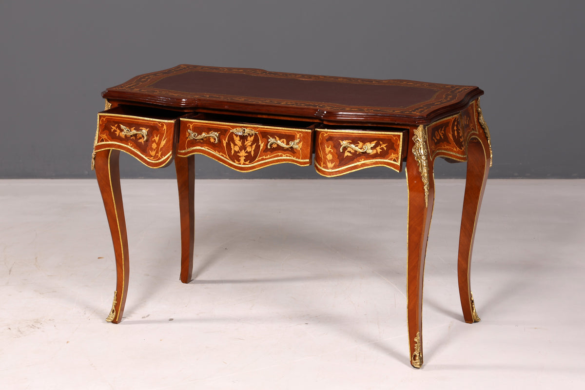 Dream Louis XV style desk French desk antique style real wood office table