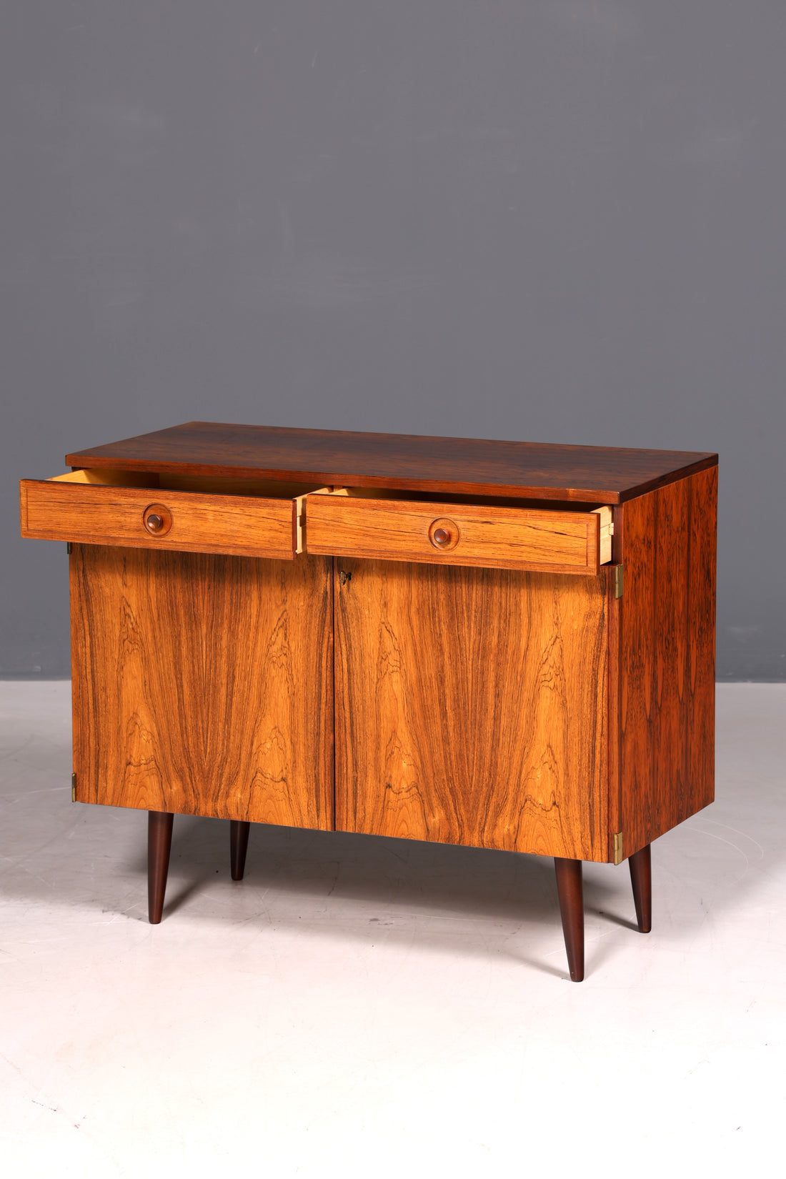 G560 Finish cm Wunderschöne Mid Century Kommode Vintage Schrank Retro Flur Kommode 60s Regal Sideboard (Kopie)