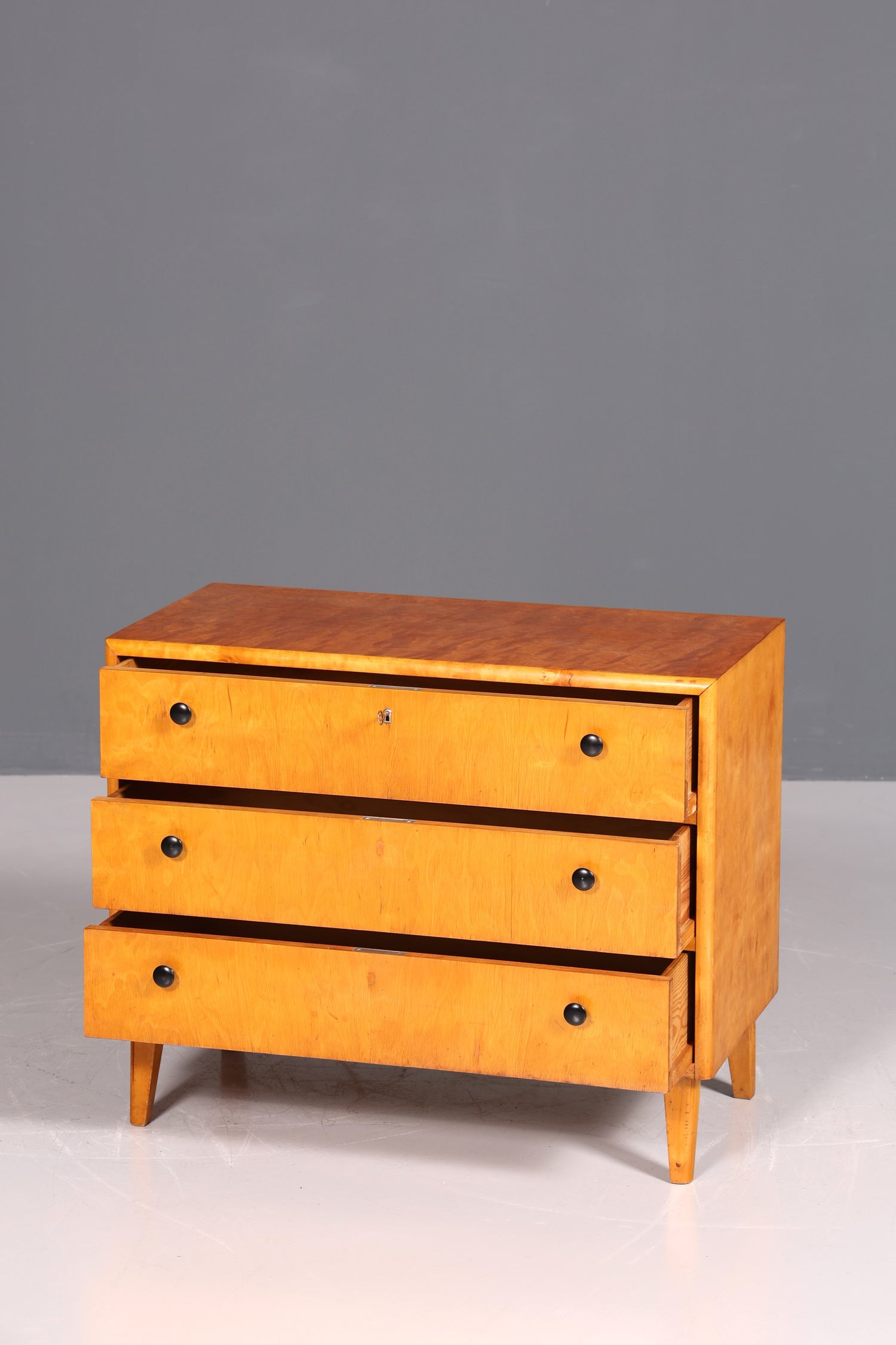 Wunderschöne Mid Century Kommode Vintage Flur Kommode 60s Schubladenkommode Wäschekommode