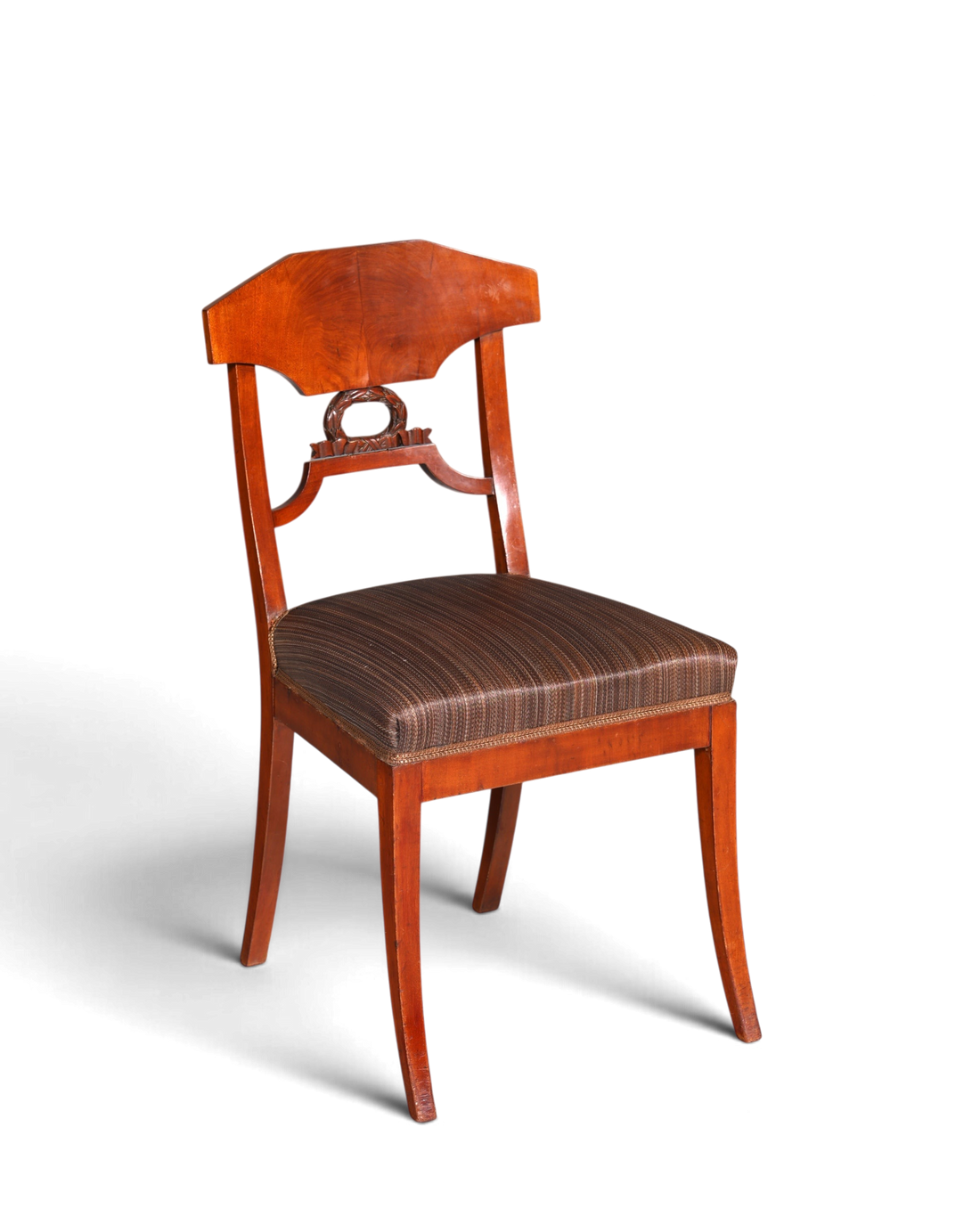Traumhafter Biedermeier Stuhl Antik Küchenstuhl echt Holz Sekretär Stuhl Esszimmer Stuhl 2 von 2