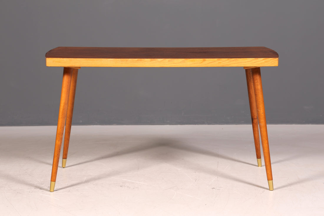 G598 Finish cm Wunderschöner Mid Century Couchtisch Retro Ablagetisch Vintage Coffee Table 70er Jahre Wohnzimmertisch (Kopie)