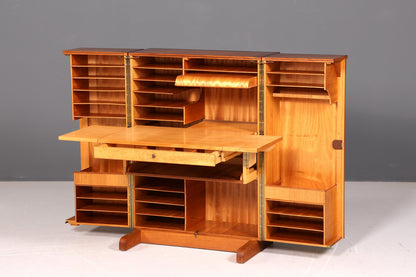 Seltener Magic Box Sekretär Mummenthaler &amp; Meier Mid Century Schreibkommode Büro Schrank Schweiz