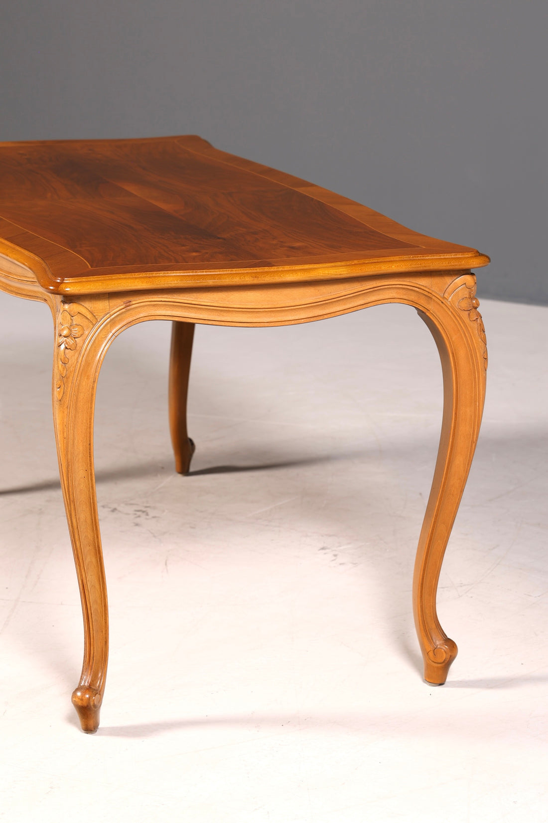 Wunderschöner Chippendale Couchtisch echt Holz Barock Stil Wohnzimmer Tisch