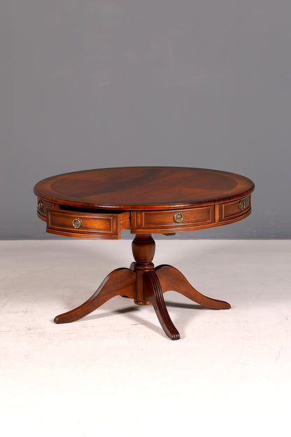 G123 Finish cm Traumhafter Englischer Tisch Couchtisch Englisch Antik Stil Mahagoni Ablagetisch Empire Stil Beistelltisch