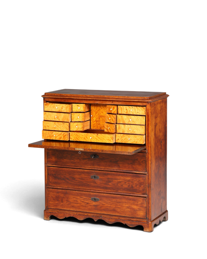 Traumhafter Louis Philippe Sekretär um 1880 Biedermeier Antik Schrank Chiffoniere Kommode