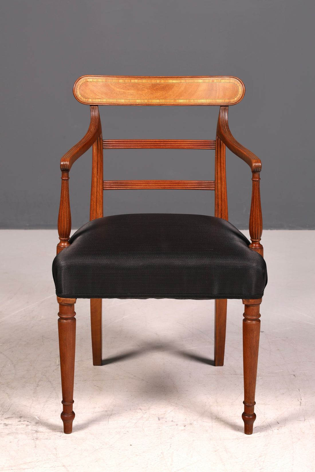 Biedermeier Rosshaar mit dazu schreibenG386 Finish Wunderschöner Englischer Stuhl UK Küchenstuhl Antik Stil Sekretär Stuhl Polsterstuhl (Kopie 2)