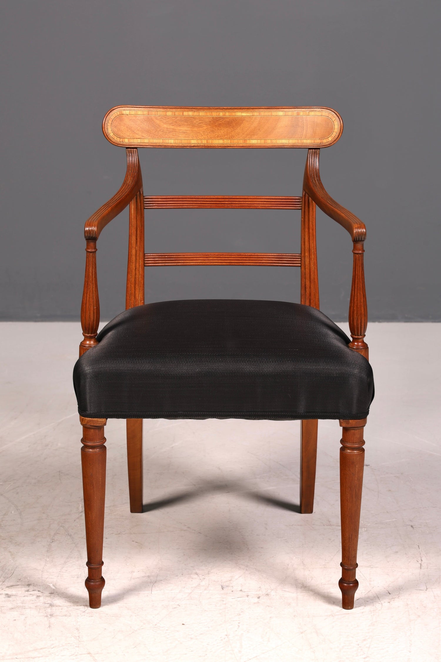 Biedermeier Rosshaar mit dazu schreibenG386 Finish Wunderschöner Englischer Stuhl UK Küchenstuhl Antik Stil Sekretär Stuhl Polsterstuhl (Kopie 2)