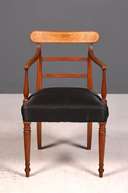 Biedermeier Rosshaar mit dazu schreibenG386 Finish Wunderschöner Englischer Stuhl UK Küchenstuhl Antik Stil Sekretär Stuhl Polsterstuhl (Kopie 2)