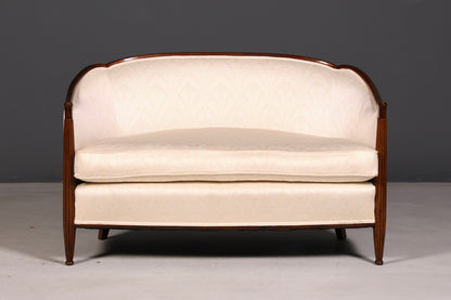 Edles Art Deco Sofa Sitzbank 2-Sitzer Vintage Loungesofa Polstersofa Salonsofa