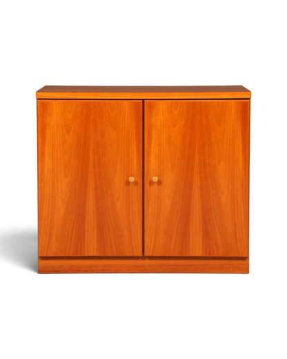 Hauptstadt Möblerei H837 Sideboard aus Teakholz mit zwei Türen und schlichter Front