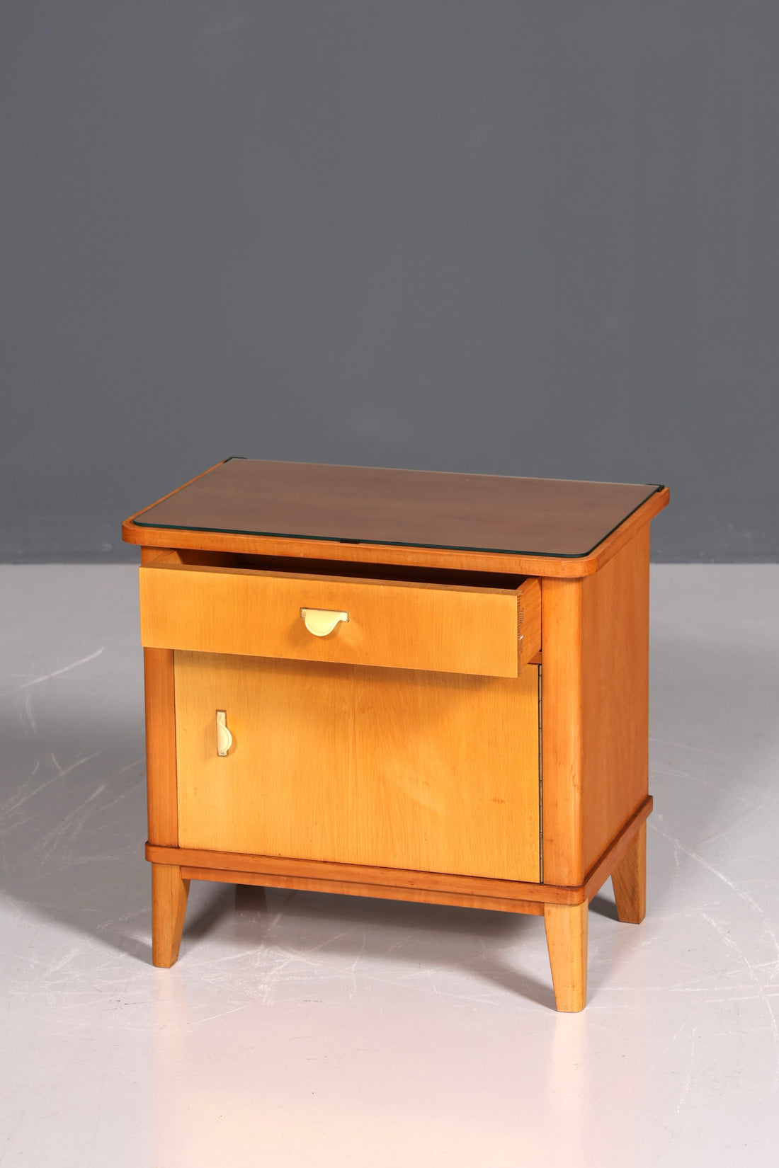 Wunderschöne Mid Century Kommode Vintage Nachttisch 60s Nightstand 2 von 2