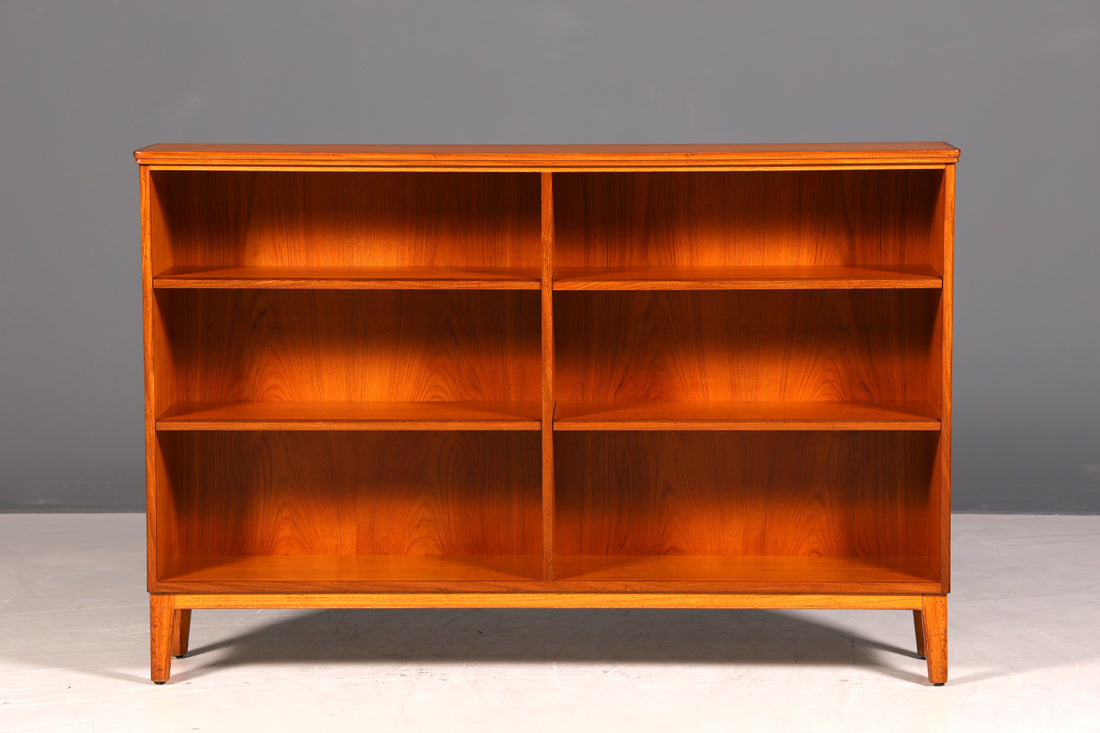 Wunderschönes Mid Century Regal Vintage Bücherregal 60er Jahre Holz Buchablage Regal