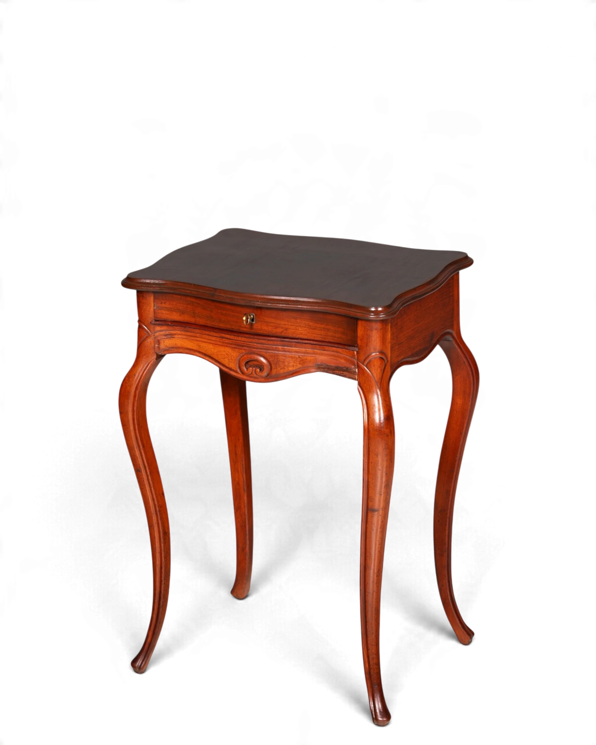 Zierlicher Louis Philippe Nähtisch Beistelltisch Antik Ablagetisch Echt Holz Biedermeier