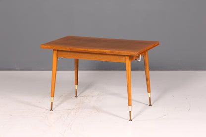 Wunderschöner Mid Century Küchentisch Vintage Tisch ausziehbar höhenverstellbar Esstisch 60s Holz