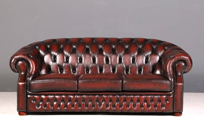 Wunderschönes Original Chesterfield Centurion Sofa 3- Sitzer echt Leder Couch Ledersofa