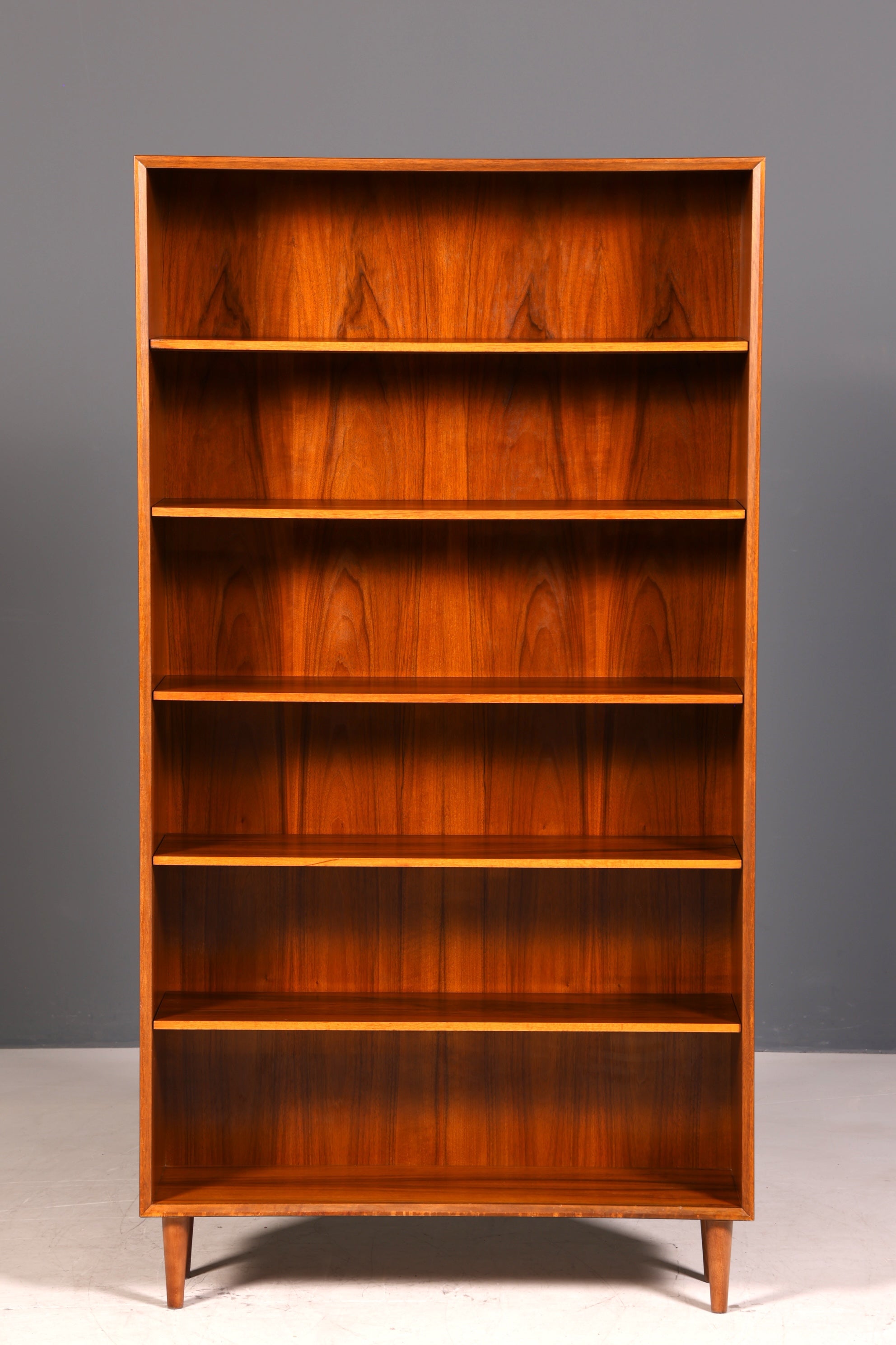 Stilvolles Mid Century Regal Vintage Bücherregal Schrank Buchablage 60s Bookshelf 2 von 2