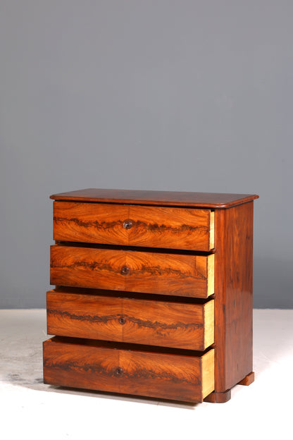 Stilvolle Biedermeier Kommode Louis Philippe Antik Schubladen Kommode Wäschekommode